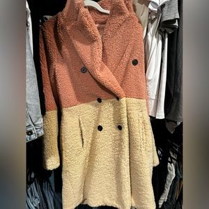 Pink/beige small coat